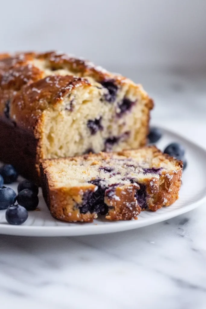 Blueberry Cream Cheese Bread
