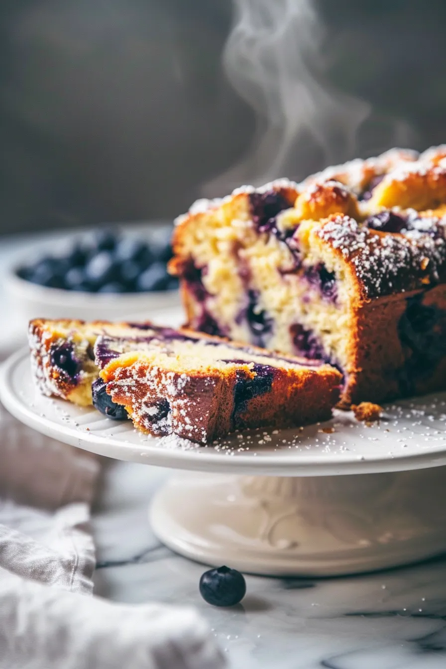 Blueberry Cream Cheese Bread