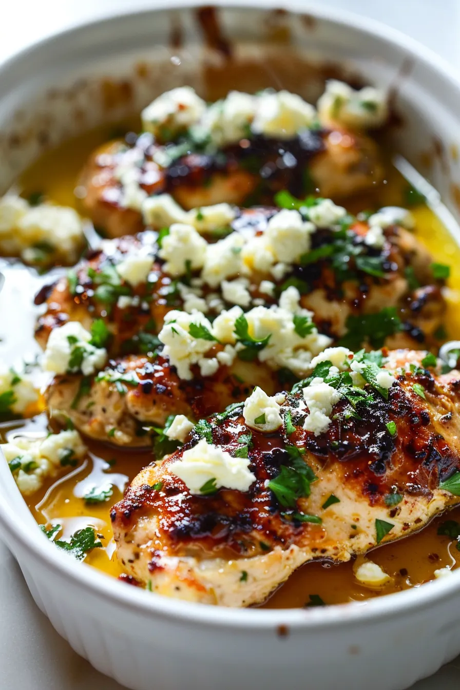 Hot Honey Feta Chicken