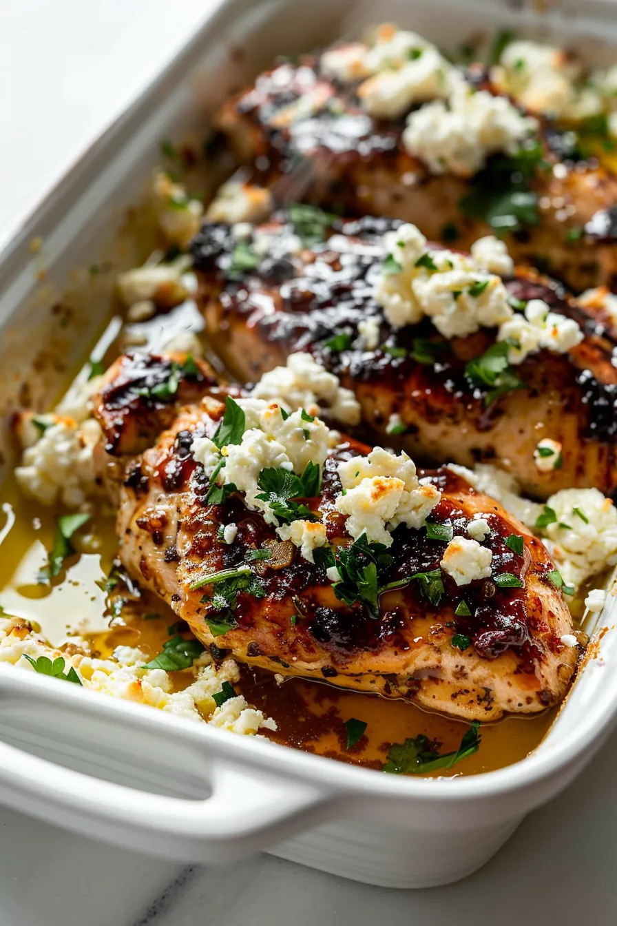 Hot Honey Feta Chicken
