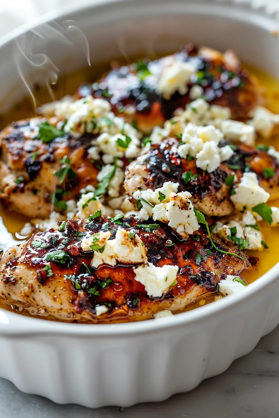 Hot Honey Feta Chicken