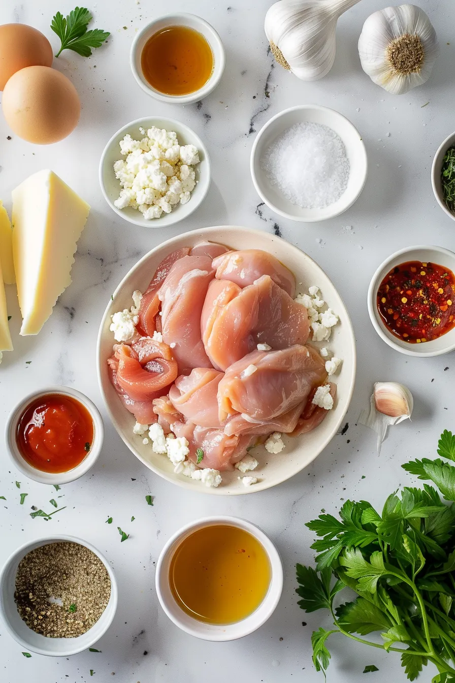 Hot Honey Feta Chicken