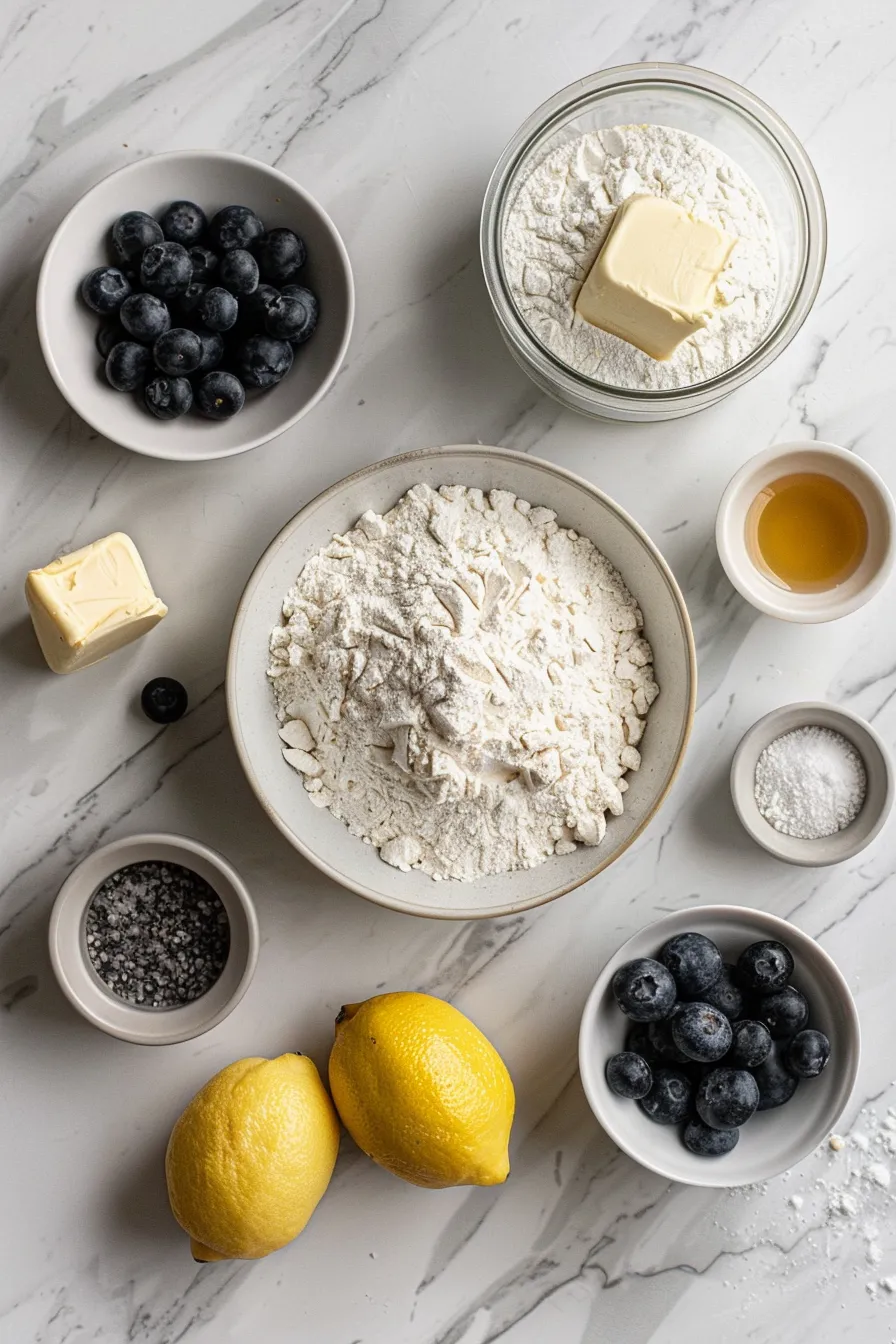 Lemon Blueberry Sourdough Bread
