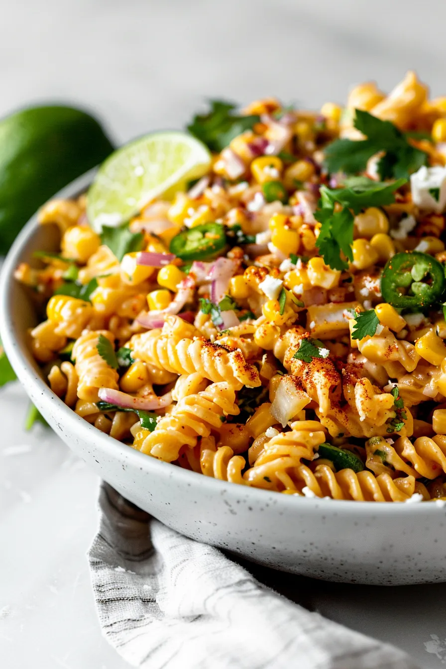 Mexican Street Corn Pasta Salad