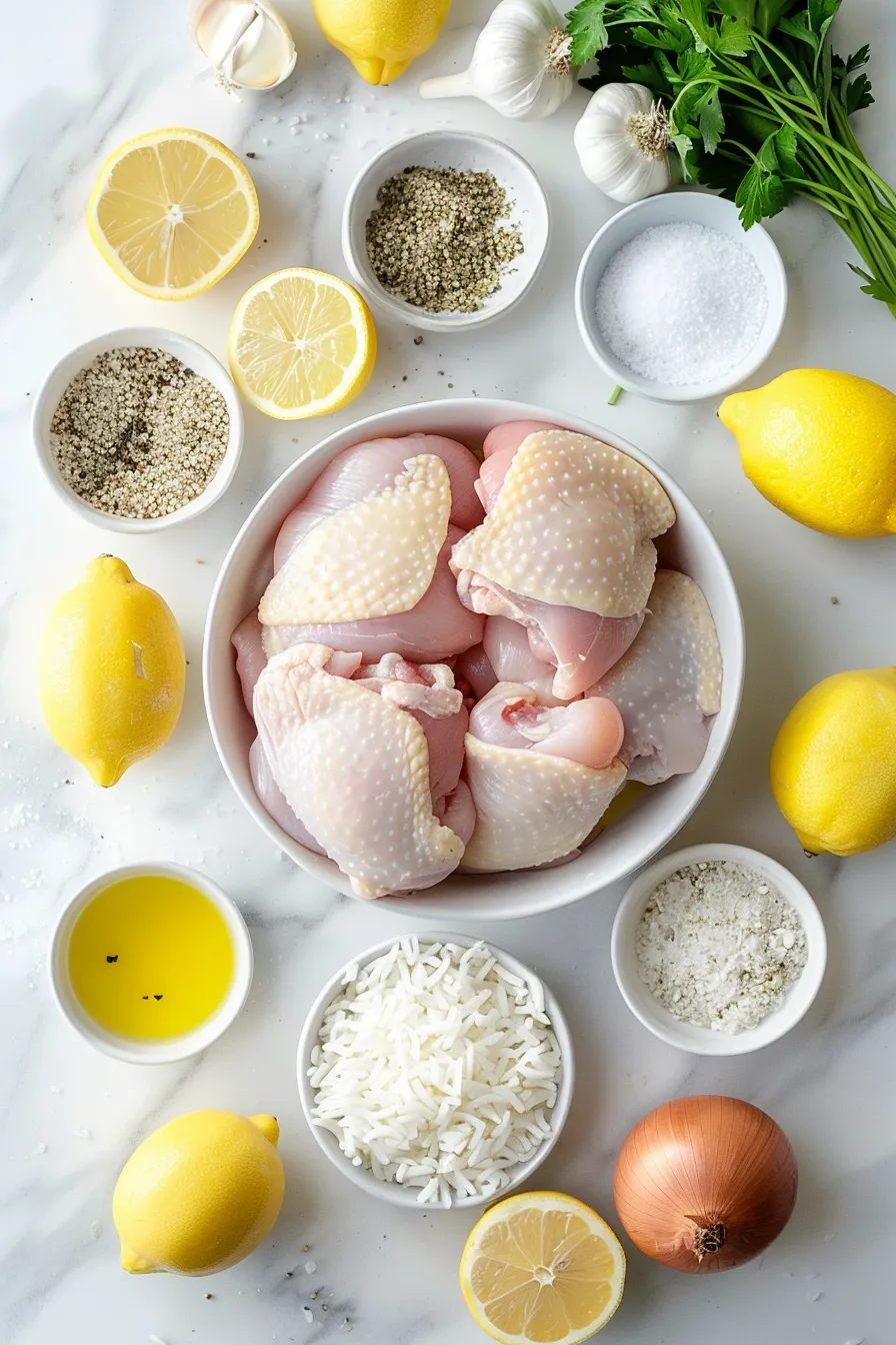 One Pot Greek Chicken and Rice