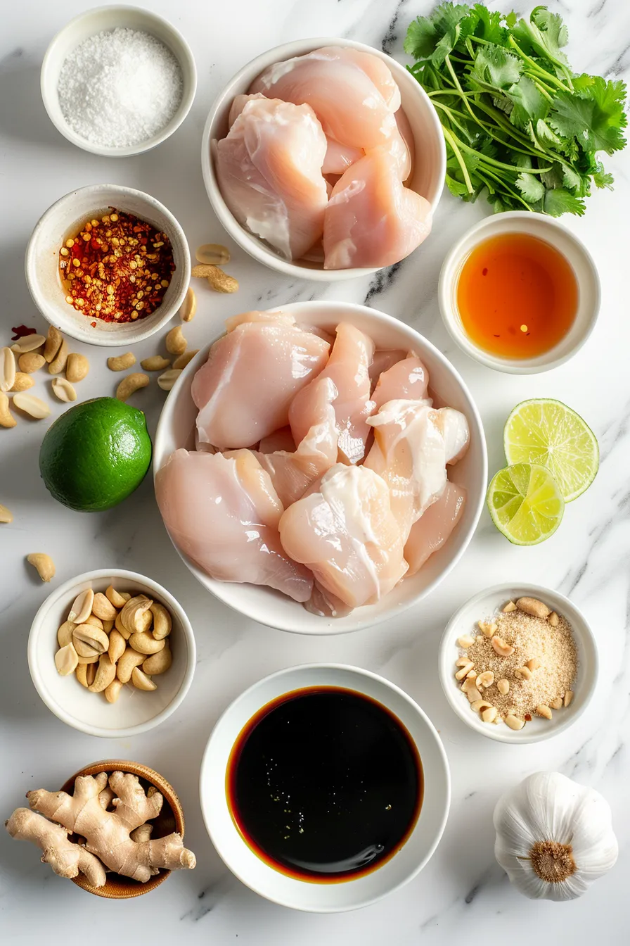 Slow Cooker Thai Peanut Chicken