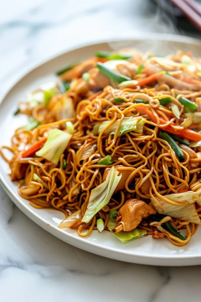 Better Than Takeout Chicken Chow Mein
