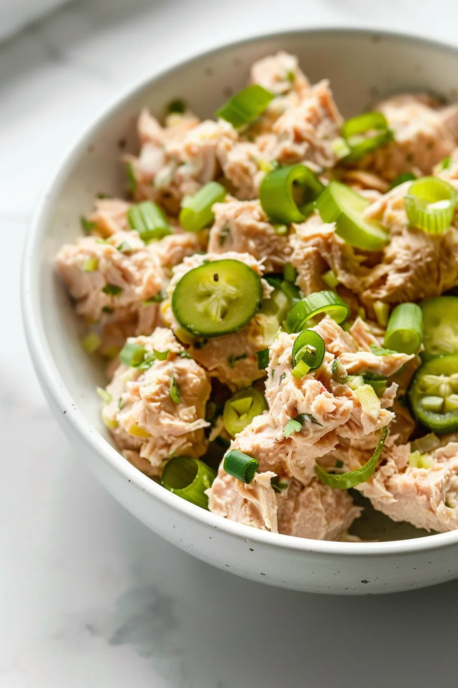 Creamy Spicy Tuna Salad