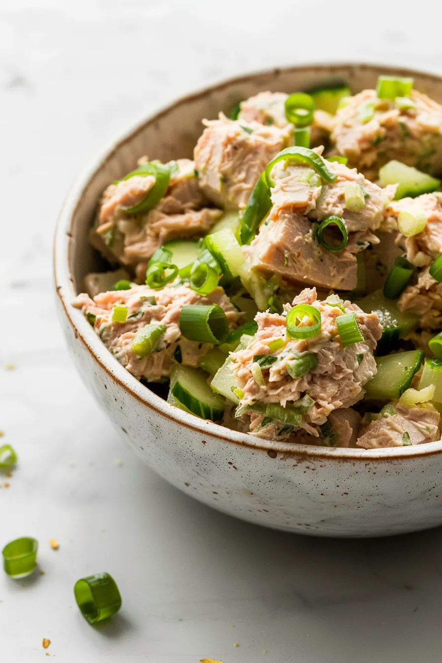 Creamy Spicy Tuna Salad