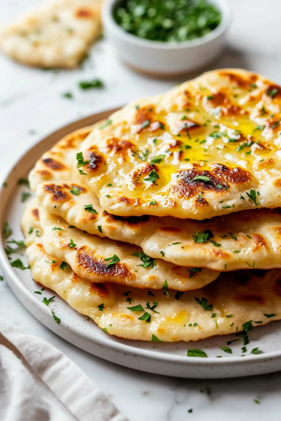 Garlic Keto Flatbread