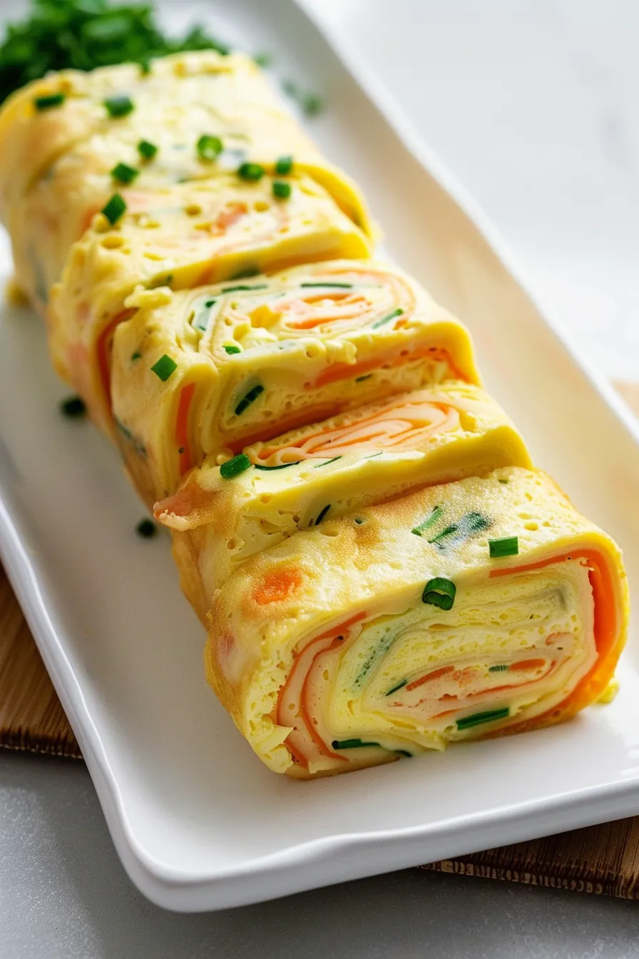 Gyeran Mari (Korean Rolled Omelette)