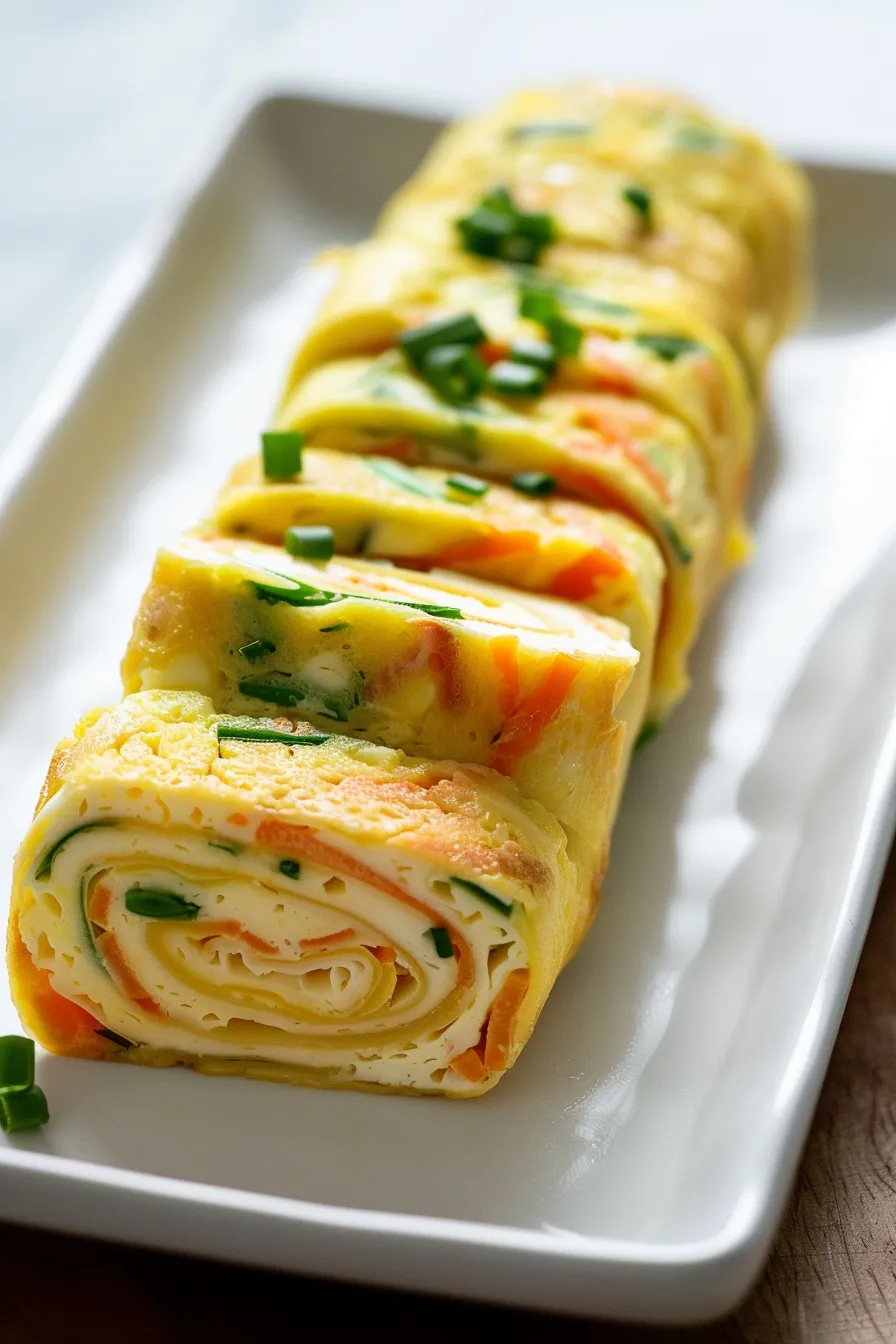 Gyeran Mari (Korean Rolled Omelette)