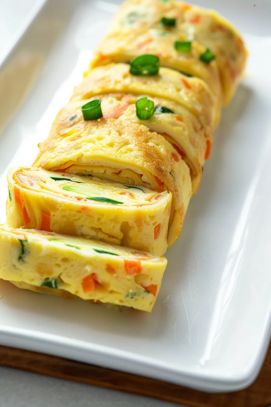 Gyeran Mari (Korean Rolled Omelette)
