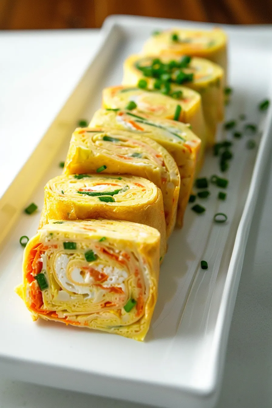 Gyeran Mari (Korean Rolled Omelette)