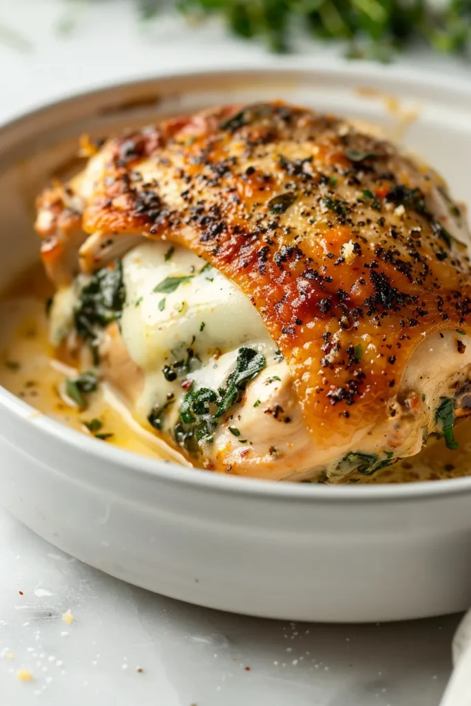 Ruth’s Chris Stuffed Chicken Copycat