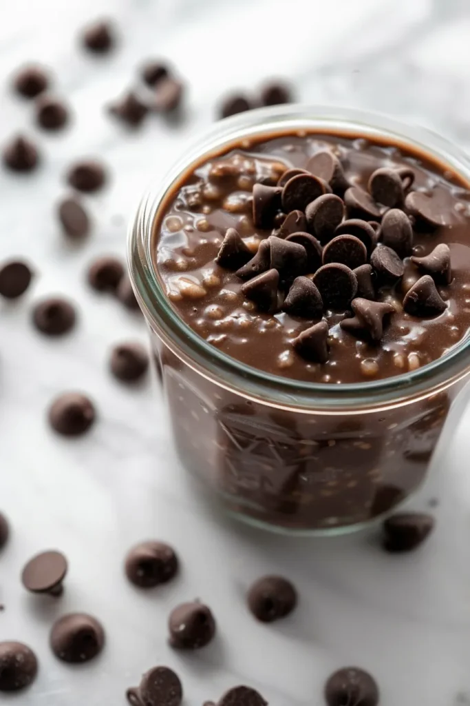 Brownie Batter Overnight Oats