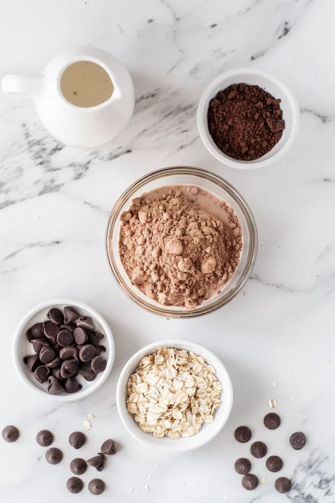 Brownie Batter Overnight Oats